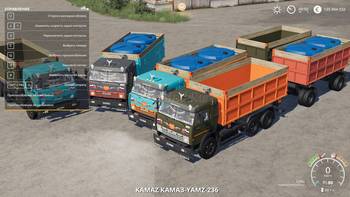 KamAZ 55102 Farmer and Trailer