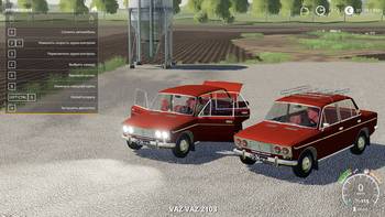 FS 19 Mods VAZ 2103 Red