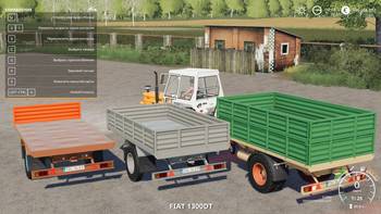 FS 19 Mods One Axle Trailer