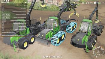 John Deere 1110/1210/1510G