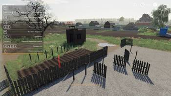 FS 19 Mods Wooden Fence