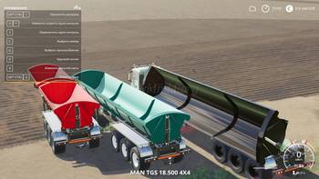 FS 19 Mods Pack Side Tipper Trans-120