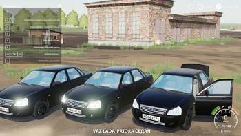 FS 19 Mods Lada Priora Sedan