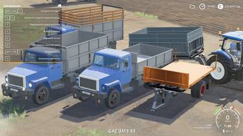 FS 19 Mods GAZon 3307 and New Trailer