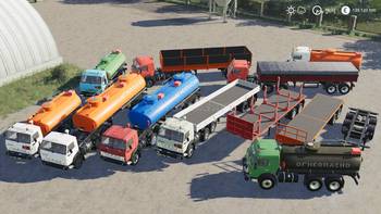 KamAZ and Semi-Trailers