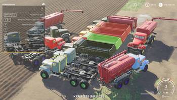 FS 19 Mods KrAZ 255B Seeder Refueler