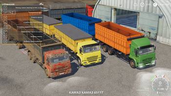 FS 19 Mods KamAZ 65117 and Trailer