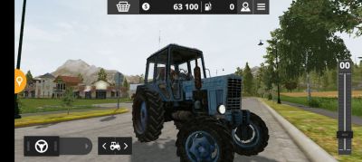 Farming Simulator 20 Android Mods MTZ 82 Blue