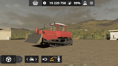 Farming Simulator 20 Android Mods DT-75M Bulldozer