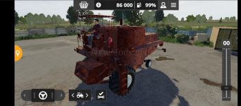 Farming Simulator 20 Android Mods Rusty Old Combine