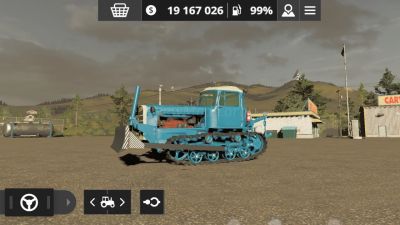 Farming Simulator 20 Android Mods Bulldozer DT-75 "Kazakhstan"