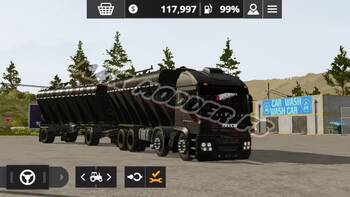 Farming Simulator 20 Android Mods Iveco Stralis Black