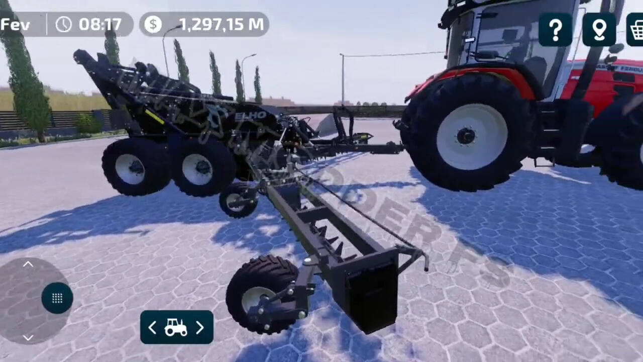 ELHO Scorpio 710 Stone Picker