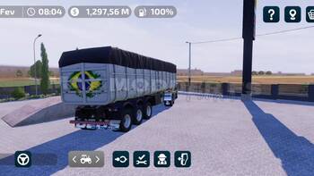 FS 23 Mobile Mods GNU Carreta Cacamba