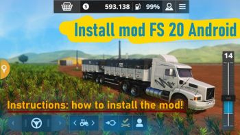How to install mod for Farming Simulator 20 Android