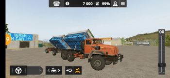 Farming Simulator 20 Android Mods Ural 4320 and GKB 819