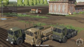 FS 19 Mods MAZ-6317 Onboard/Timber/Tractor units