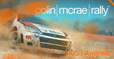 The famous Colin Mcrae Rally is on a mobile device, this is an Android and iOS platform
