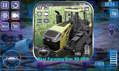 We are talking about mobile Real Farming Sim 3D 2019 on the Android platform